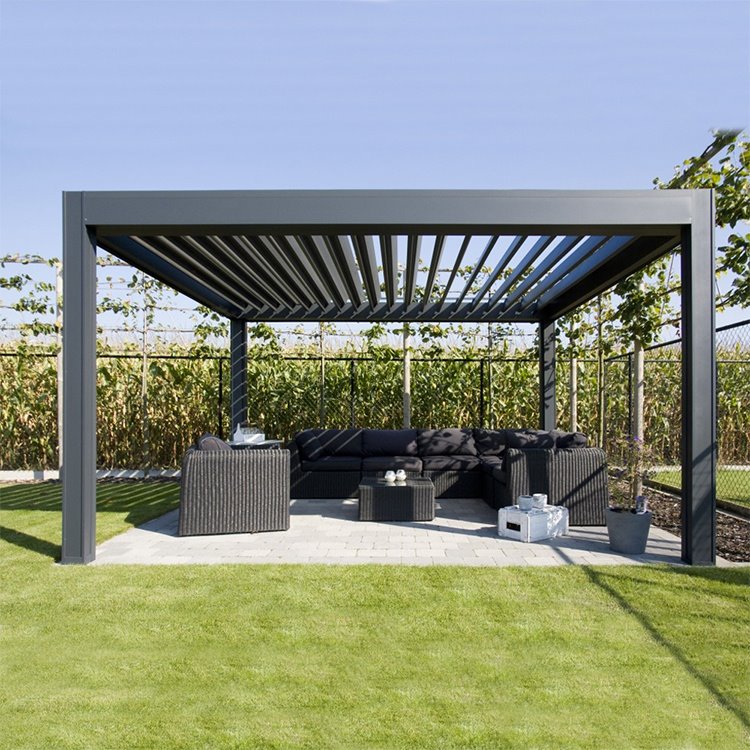 Automatische wasserdichte Pergola