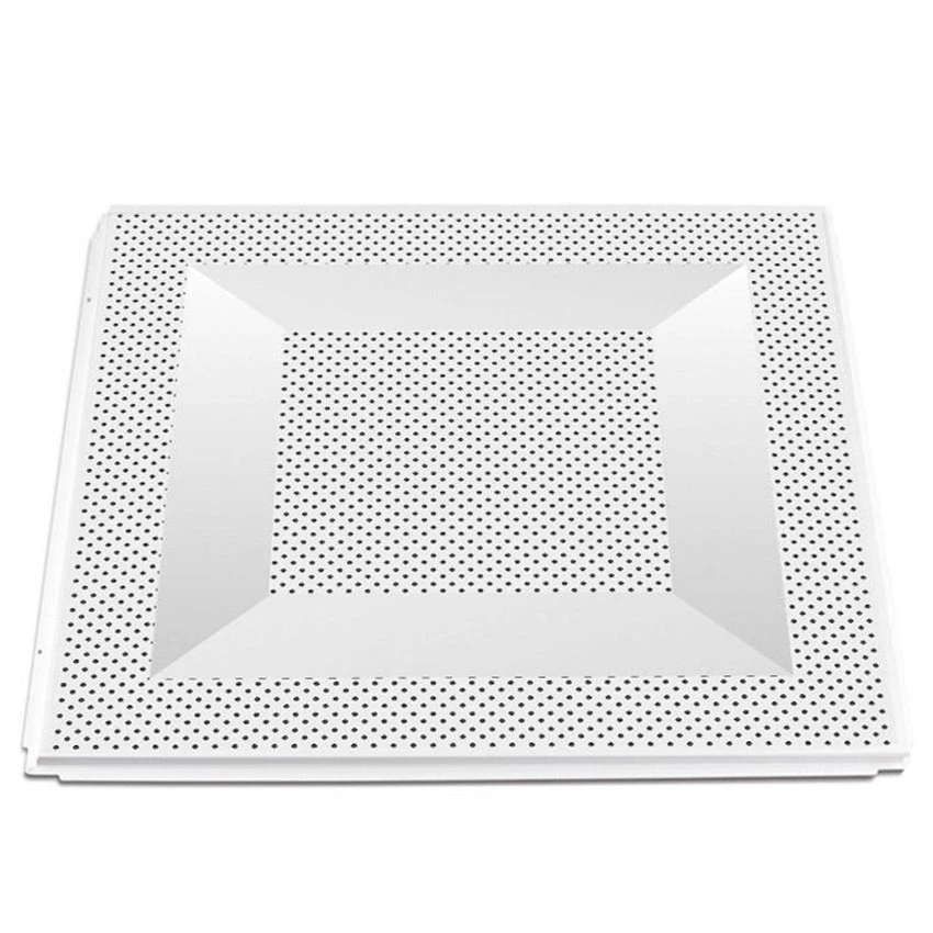 Quadratische Decke aus Aluminium
