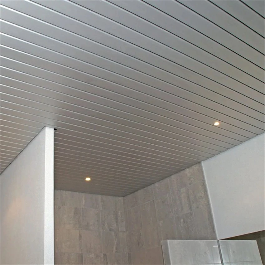 Metalllattendecke