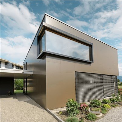 Wandverkleidungsplatten aus Aluminium