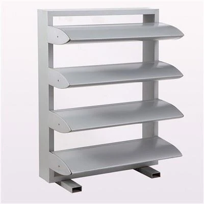 Lamellenwand aus Aluminium