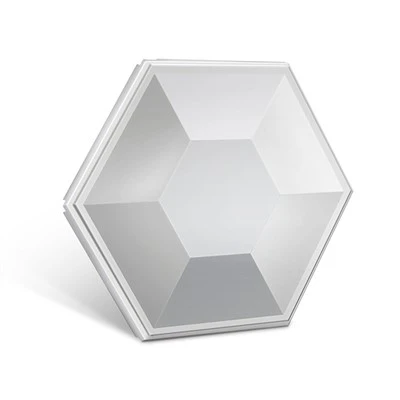 Deckenplatten aus weißem Aluminium
