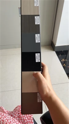 Wie wird das Aluminiumprofil lackiert?