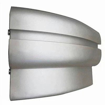 Massive Aluminiumverkleidung